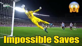 Impossible Goalkeeper Saves in Football