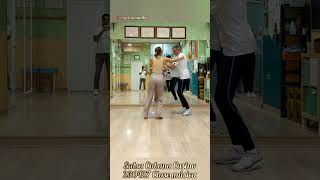 Clases de Salsa Cubana Casino Parejas #shorts 230427 con musica #salsa #bachata #tiktok @angelaimamb