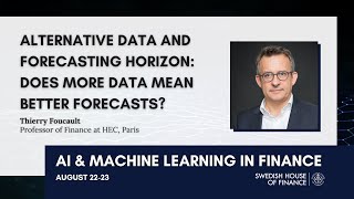 AI & Machine Learning in Finance: “Does more data mean better forecasts?”