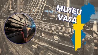 MUSEU VASA - NAVIO DO SÉCULO XVII EM ESTOCOLMO 🇸🇪 | Turismo em Estocolmo