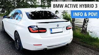 BMW Active Hybrid 3 - One of The Rarest BMW's Ever Made (Info & POV Drive in 🇫🇮)