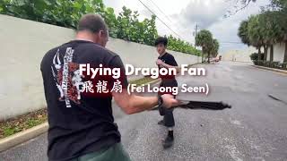 Tigers of Choy Lee Fut -  Flying Dragon Fan - Fei Loong Seen - 飛龍扇