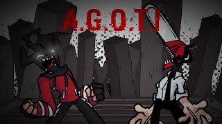 FNF | A.G.O.T.I But Chainsaw Man Vs Agoti Sing It