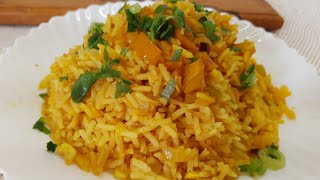 ARROZ PILAF | ARROZ COM AÇAFRÃO