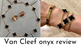 VAN CLEEF AND ARPELS ONYX REVIEW