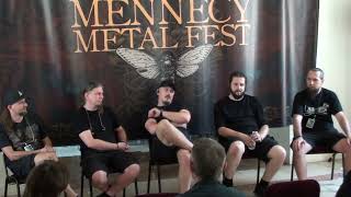 KARPATHIAN RELICT Press Conference Mennecy Metal Fest (France) Sunday 10th september 2023 Part 1/2