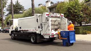 Santa Monica's Electric Trash Truck Demo