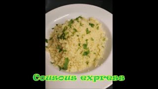 Mon couscous express sans couscoussier (facile et rapide)