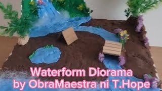 Waterform Diorama by Teacher Hope!