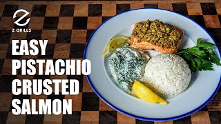 Tommy's Easy Pistachio Crusted Salmon | Z Grills