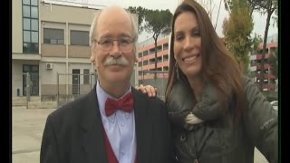 Roberta Ferrari incontra il colonnello Laurenzi a 'Unomattina in famiglia'