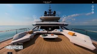 ANNOUNCEMENT | Explore Azimut Grande Trideck Virtually with A-Live | Board the Superyacht Flagship