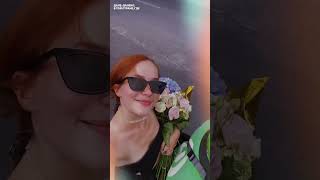 Утро на Бали это примерно так) #бали #рыжая #цветы #bali #redhair #flowers #balilife