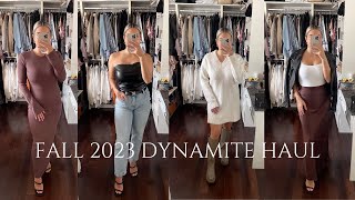 DYNAMITE TRY ON HAUL FALL 2023 | NEW IN DYNAMITE FALL WARDROBE | PAIGE'S PICK