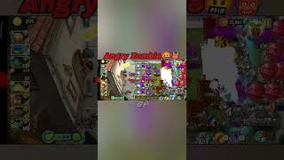 PvZ 2 - Newspaper Zombie Very Angry #shorts #plantsvszombies2