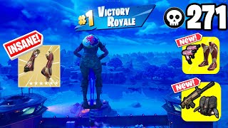 271 Elimination Solo Vs Squads "Zero Build" Gameplay Wins (Fortnite Chapter 5)