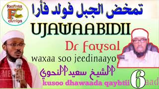 Ujawaabidii Dr Faysal 6