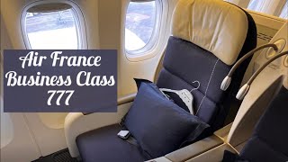 Air France Business Class 777 - CDG to PTP