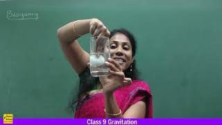 Thrust | pressure | buoyancy | Gravitation class 9