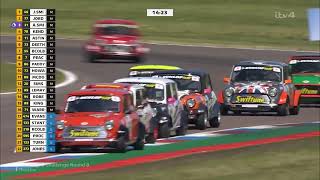 Mini Miglia Race 2 Thruxton 2023 (BTCC Support) | GREAT RACE