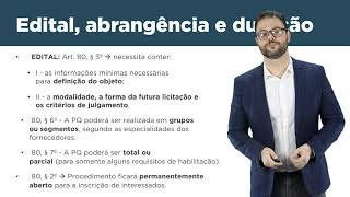 Aula 23 - licitação: pré-qualificação como procedimento auxiliar