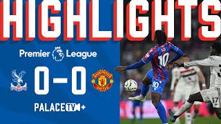 UNBELIEVABLE SAVES 🧤🤯 | Premier League Highlights: Palace 0-0 Man Utd