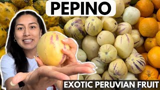 Exotic Delights: Discovering the Unique Flavors and Refreshing Sweetness of Peruvian Pepino Dulce