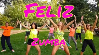 FELIZ Gente de Zona Zumba Coreografía por María Carvajal #feliz #zumba