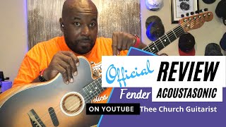 Thee Church Guitarist Official Acoustasonic Review