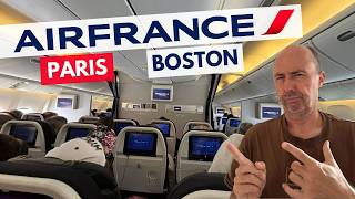 Quelques surprises sur mon vol AIR FRANCE entre Paris et Boston