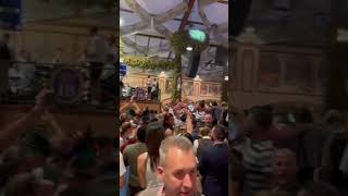 funny drunk people at Oktoberfest Munich 2023