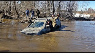 БРОД ПО КАПОТ L200! ПОЛОЖИЛИ ДВИГАТЕЛЬ ЗМЗ 514! ЖЕСТКИЙ OFFROAD