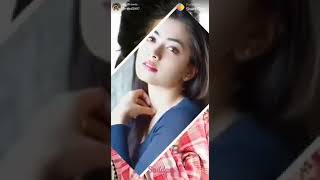 Rashmika mandanna cute expressions