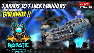 #WRwinAramis 7 Aramis to 7 Lucky winners Giveaway #shorts #short #warrobots