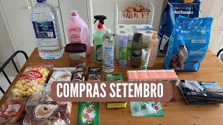 Compras Hipermercado Setembro || Mercadona || Filipa da Costa