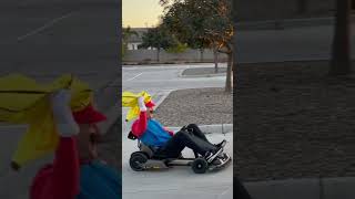 POV: You play Mario Kart irl  #shorts