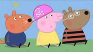 Peppa Pig listens to decay music