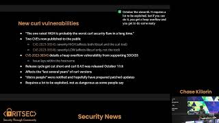 Security News, October 13 - Chase Killorin