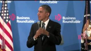 Obama on Taxes at Business Roundtable