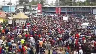 Overwhelming Welcome for Lahanis in Goroka