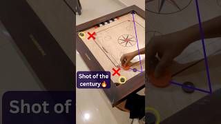 Ultimate Trick Strike in Carrom🔥🔥||Trick Stroke #carrom #carromboard #shorts #viral