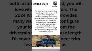 2024 Jeep Wagoneer Trim Levels & Prices | Dallas Dodge Chrysler Jeep RAM #shorts