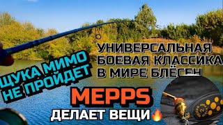 МЕПС ДЕЛАЕТ ВЕЩИ🔥🔥  РЫБАЛКА СО СПИННИНГОМ НА ОЗЕРЕ. НА ЧТО ЛОВИТЬ ЩУКУ ОСЕНЬЮ🧐? БЛЕСНА НА ХИЩНИКА.