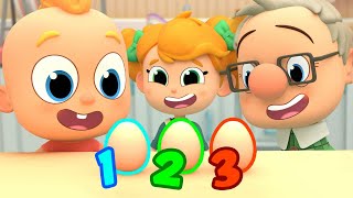 Numbers Song with Little Chick, Baby Miliki version! – Kids Learn How To Count | Miliki