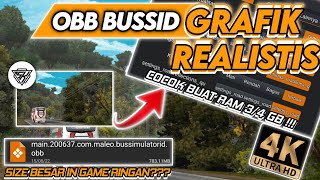 UPDATE OBB BUSSID V3.7 TERBARU📌| GRAFIK ULTRA HD4K REALISTIS🌾| SIZE RINGAN CUMA 700MB❗