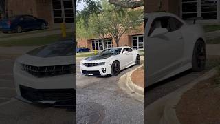 EMPLOYEE REVS HIS CAMARO AS I LEAVE FOR THE DAY 💨 #shortvideo #camaro #exhaust #asmr