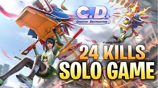 Season 7 | 24 Kills Game Play #3 NotLSD on Creative Destruction