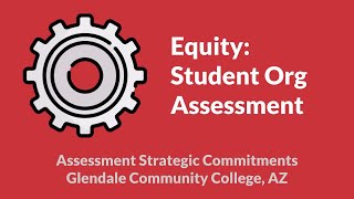 Student Organization Assessment