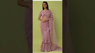 beautiful saree for newly bride #fashion #youtubeshorts #shortvideo #shorts @Dhot @BessyDressy