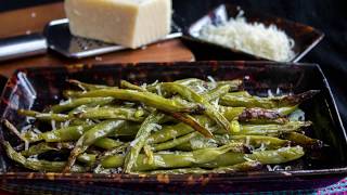 Garlic Roasted Green Beans